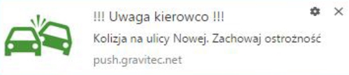 Notyfikacje ostrzegawcze