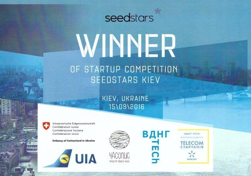 Seed Stars Sertificate