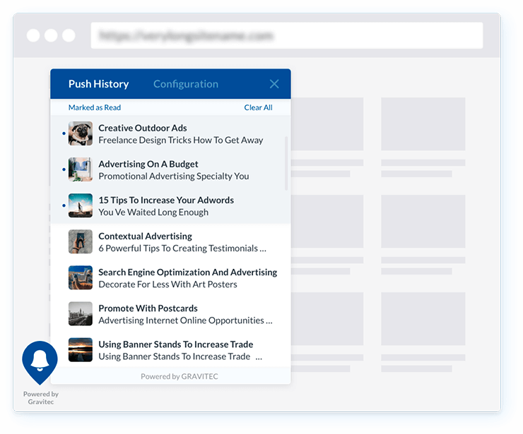 Push Inbox